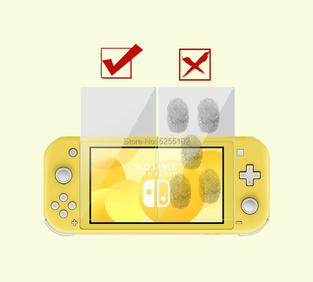 1set 9 H Tempered glass scree Glass Screen Protector For Nintendo Switch NS Screen Protector For Nintend Switch Lite Accessories