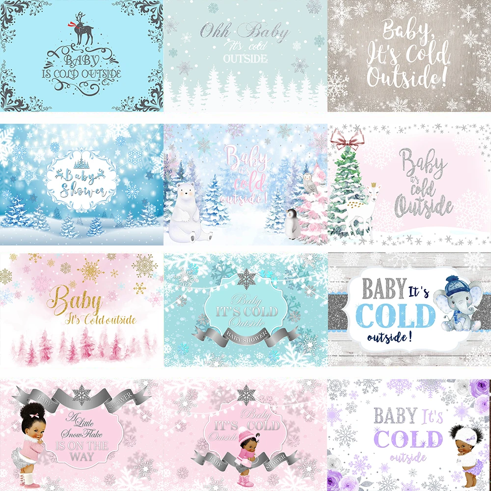 Onederland – arrière-plan d'hiver pour nouveau-né, premier anniversaire, bébé, flocon de neige, fleurs, décor de fête, rose argent, Photo