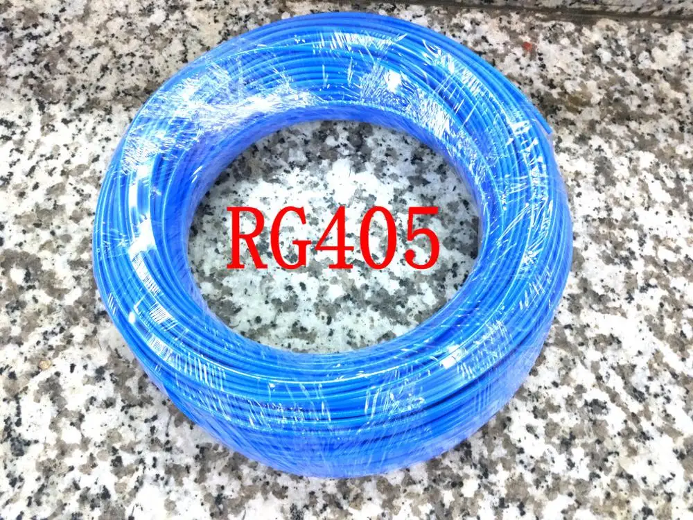 Imagem -03 - Conector Coaxial de Cabo Rg405 m Semirígido Flexível