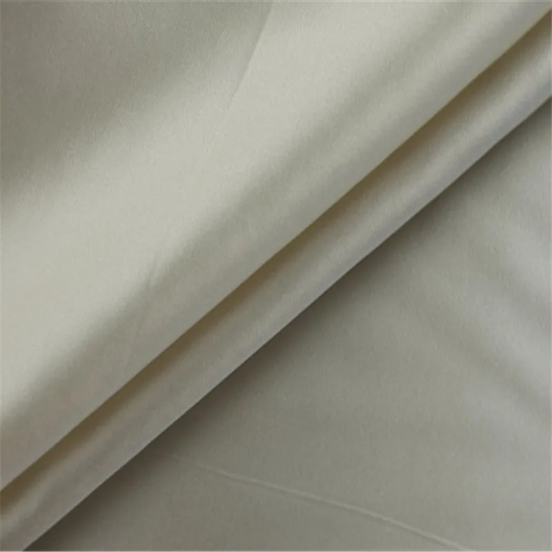 19momme 108cm Silk Stretch Satin Fabric Pure Spandex Charmeuse Elastic Duchess Smooth Feeling For Evening Dresses