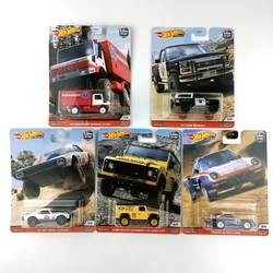 Hot Wheels Cars Car Culture All Terrain 85 FORD BRONCO  PORSCHE 959 1:64 Collection Real Riders Metal Diecast Model Car FPY86