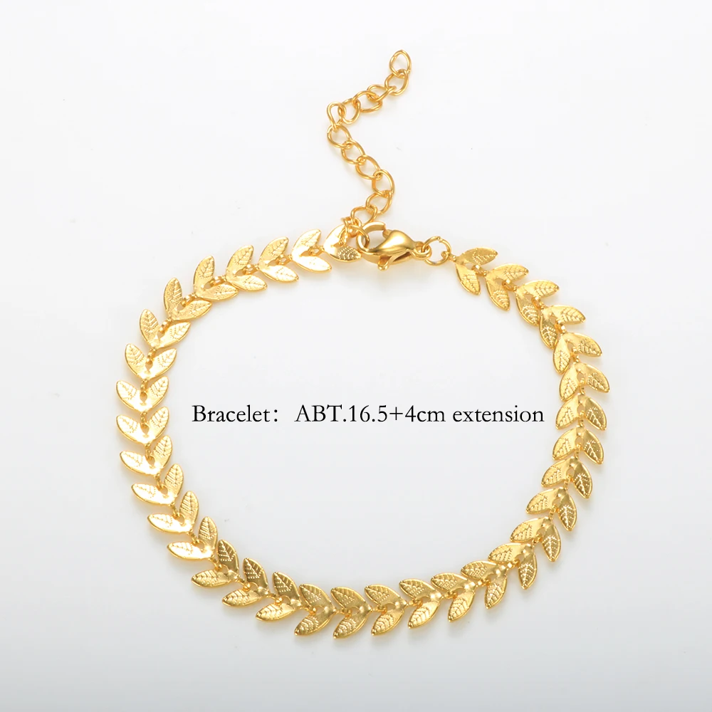 PVD Plated Stainless Steel Jewelry Tree Pattern Bracelet Women Silver Gold Color Bracelet image 5