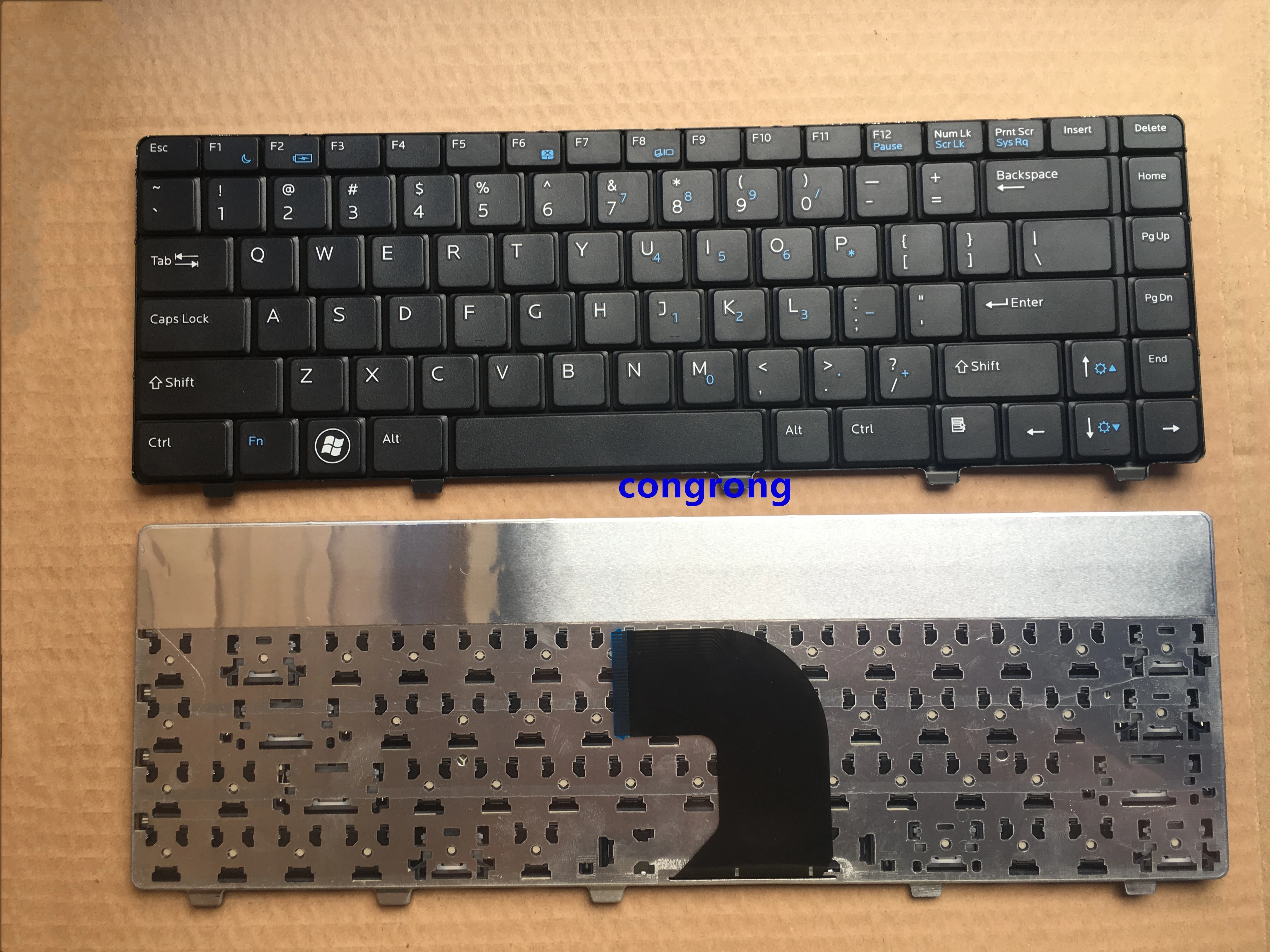 

laptop keyboard For DELL Dell Vostro 3300 3400 3500 V3300 Service US BLACK replacement