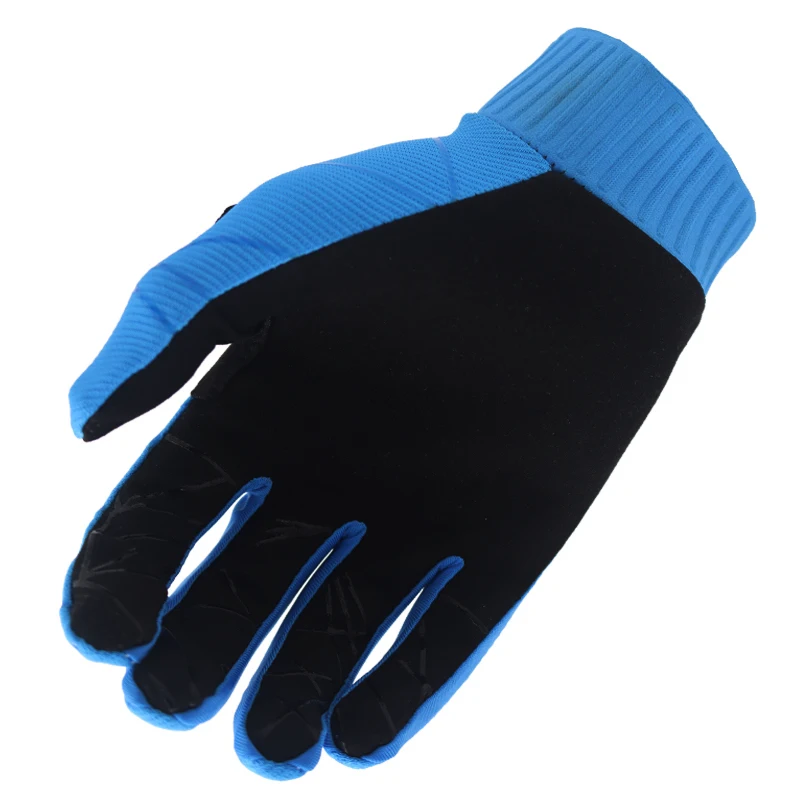 IOQX Percent Blue MX MTB BMX Cycling Gloves Mountain Dirt Bike  Motocross Racing Bicycle Road Bike Gloves