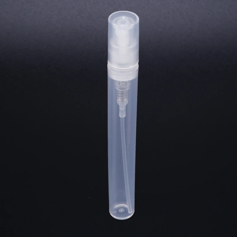 50Pcs / Lot 5Ml Empty Transparent Plastic Spray Bottle Makeup Perfume Atomizer Refillable Bottle