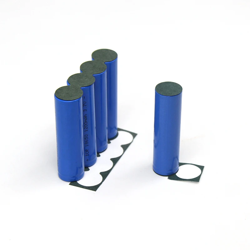 18650 batterie Hohe Temperatur Beständig Isolierung Dichtung mit Klebstoff Gerste Papier Oberfläche Pad