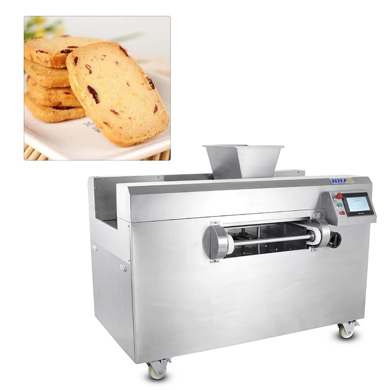 300-400pcs/h Thin cookie machine Cookie embryo molding machine Cookie baking moulding machine Batch fast stainless steel