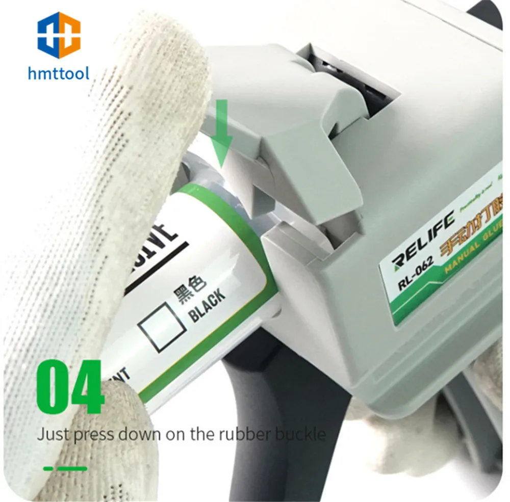 RL-062 Glue Dispensing Gun Use For Middle Frame Bracket For Mobile Phone Back Cover Glue Propulsion Bonding Repair Tools