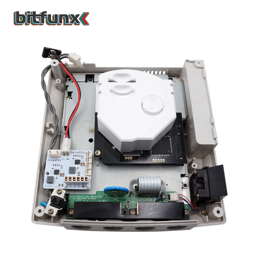 Bitfunx GDEMU Remote SD Card Mount Kit the extension adapter for SEGA Dreamcast GDEMU5.5 5.15b