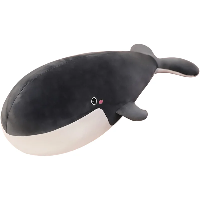 Nieuwe Giant Dier Walvis Knuffel Slapen Kussen Pop Zachte Dolfijn Kussen Voor Kinderen Meisje Gift Decoratie 59Inch 150cm