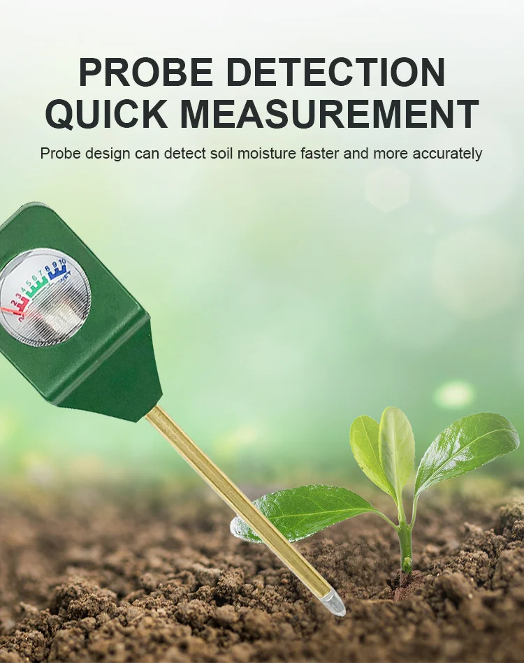 Mini Boden Feuchtigkeit Meter Feuchtigkeit Tester Hygrometer Metall Sensor Wasser Test Analyzer Instrument für Garten Anlage Bauernhof Werkzeug