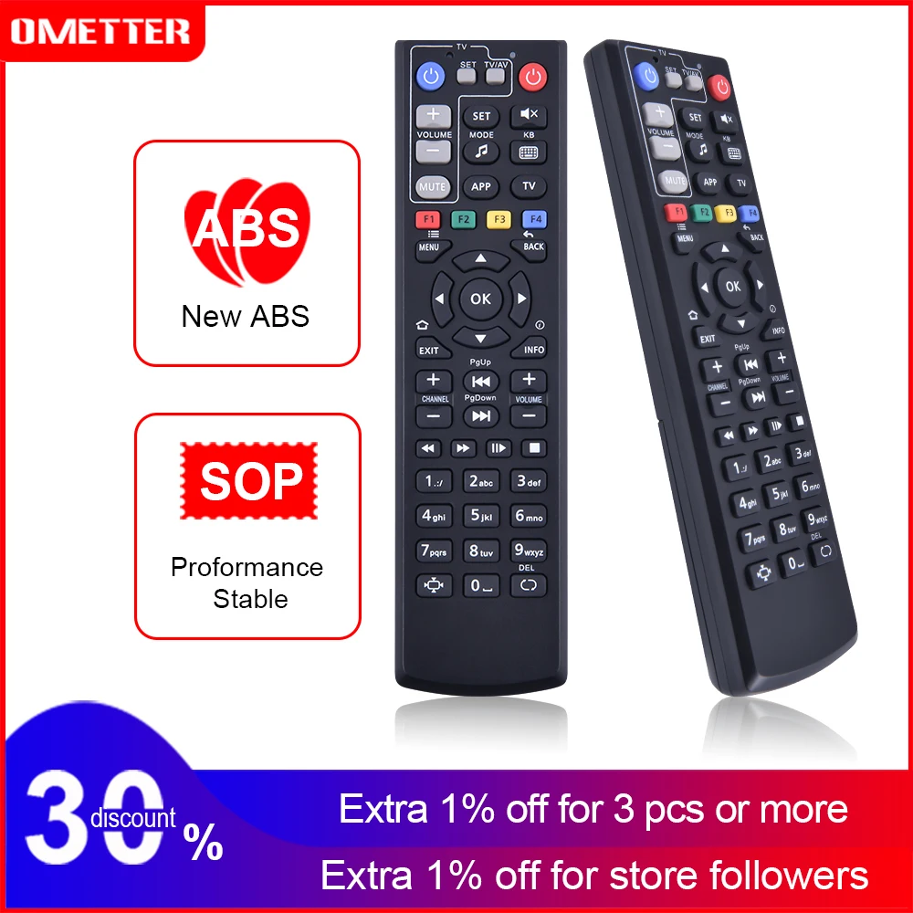 Remote Control for MAG250,MAG254 MAG255 MAG256 MAG257 MAG270 MAG275 TV Box /IPTV set top box with Learn Function