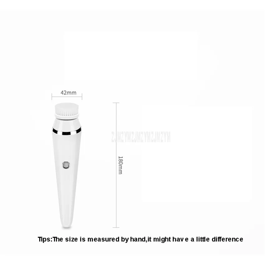 مقاوم للماء الكهربائية منظف الوجه مع وظيفة تدليك الكرة غسل فرشاة وجه الوجه المسام تنظيف جهاز الجلد جهاز تدليك لمراكز التجميل