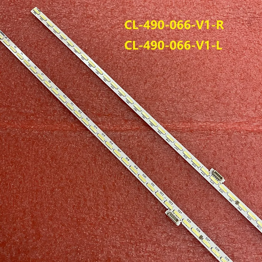 LED Backlight Strip For 49pus7100 49pus7101/12 LK 10024664-A0 11800820-A0 11800819-A0 CL-490-066-V1-R L TPT490U2-EQLSHA.G