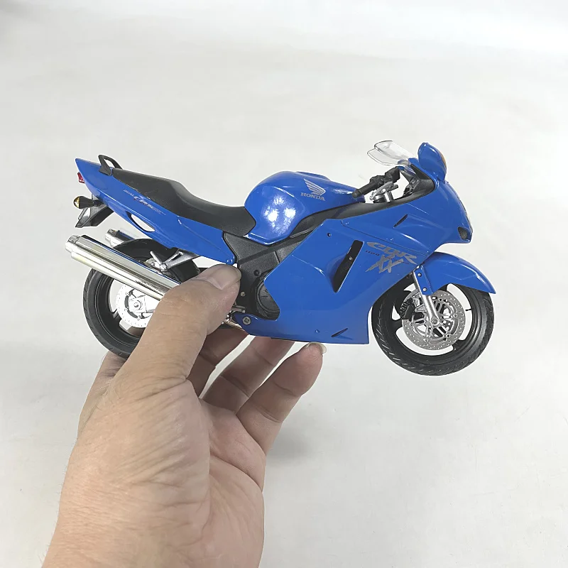 1/12 New Die-cast Metal Rare Color Matching Japanese Classic CBR1100 Simulation Motorcycle Model Furniture Display CollectionLol