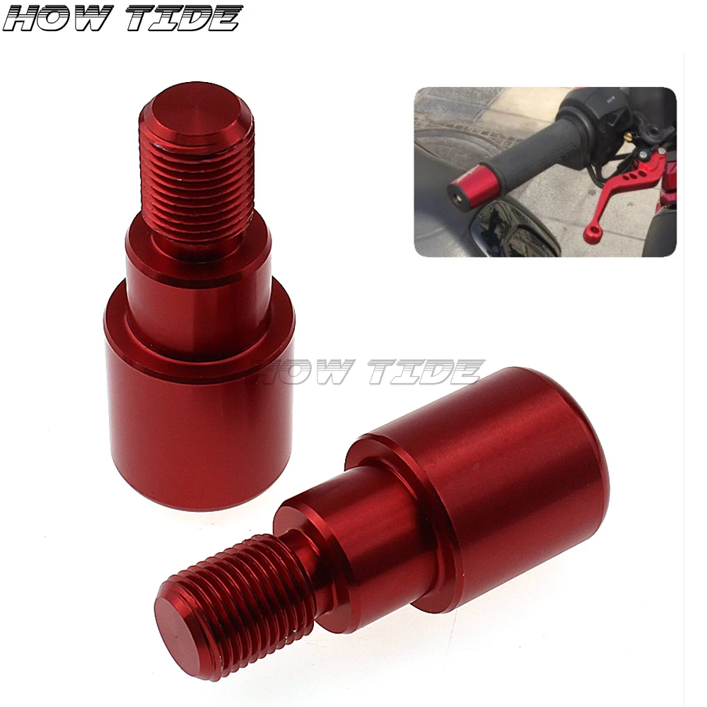 For MT-09 MT-07 X-MAX XMAX 125/250/400 T-MAX 500 TMAX 530 YP400 Motorcycle Bar Ends Hand Grip Handlebar End Caps Cover