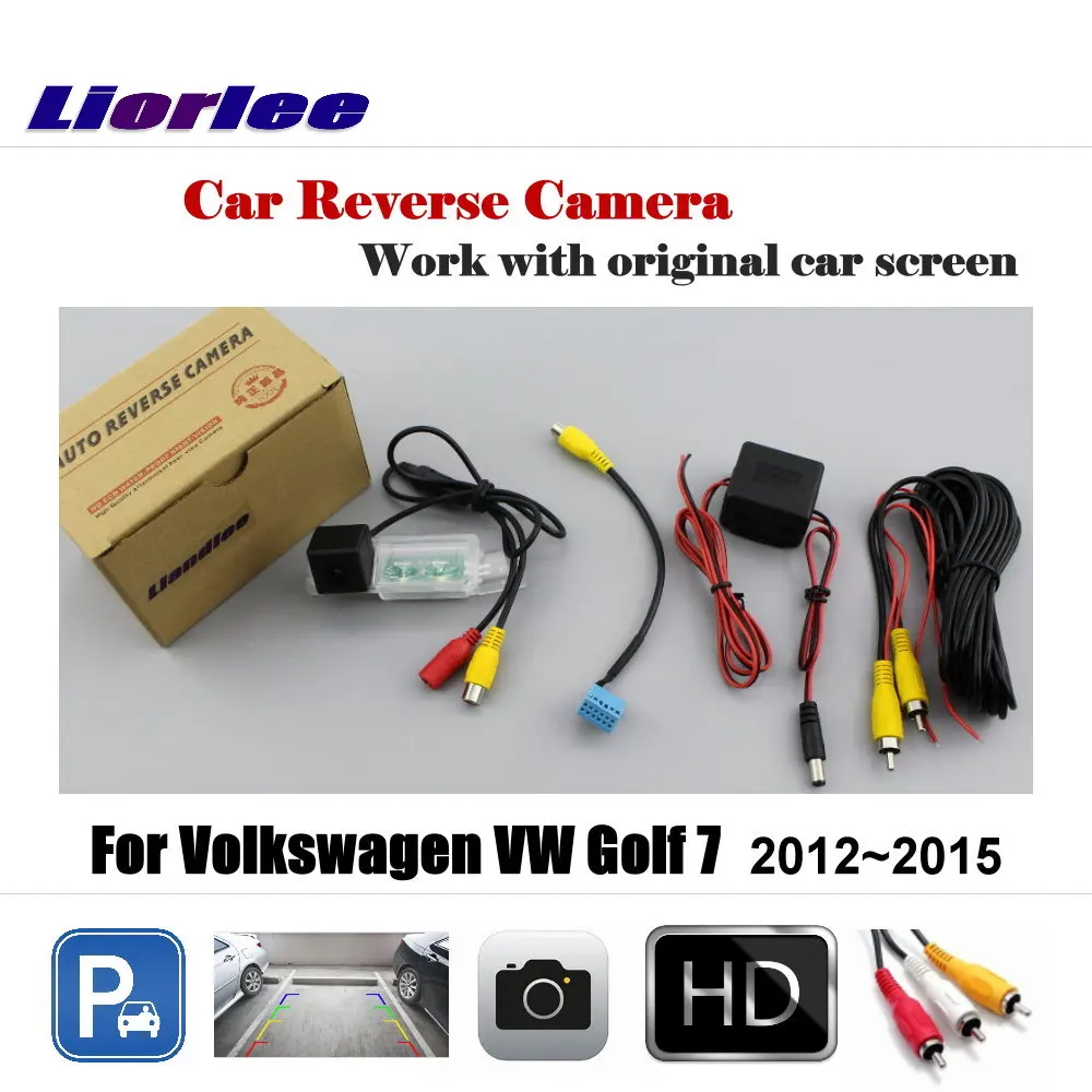 

For VW Golf 7 Golf7 2012-2015 Car Reverse Rear Camera Original Screen / HD CCD Back View Parking OEM CAM