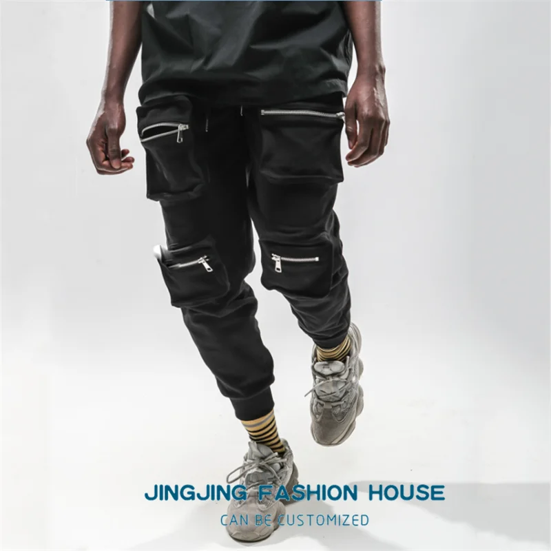 

S-6XL!!2022 New men's casual pants Young handsome small foot pants loose versatile cargo pants mid-waist boot pants