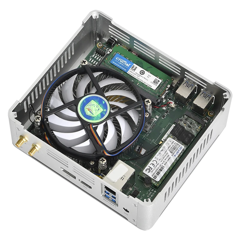 Windows11 Mini PC Box 2.5G Lan HD DP Dual Display 13-го поколения Core i7 1355U 13620H Игровой мини-компьютер для домашнего офиса 32 ГБ DDR5 NVME