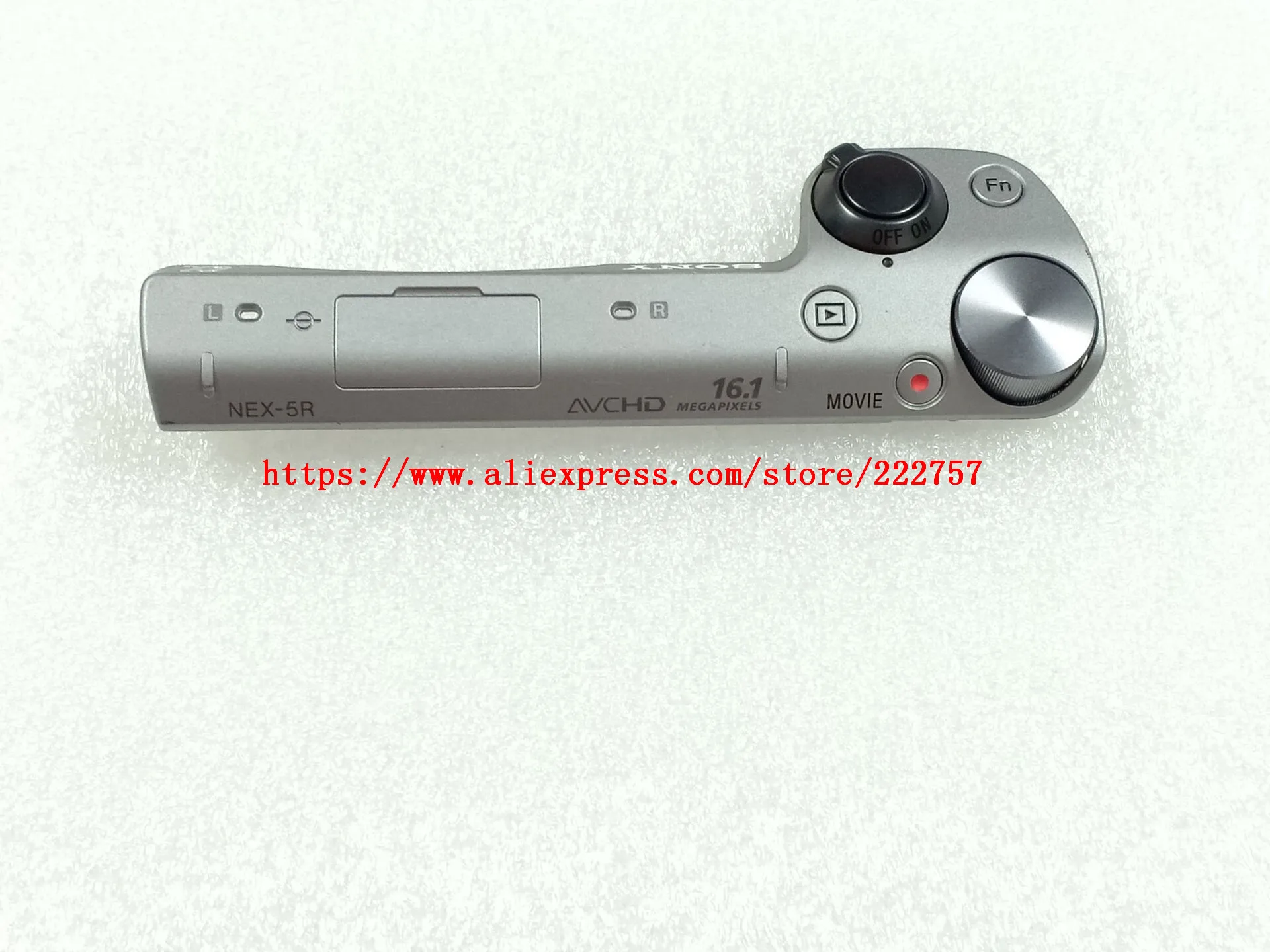 New For Sony NEX-5R NEX5R Top Cover With Shutter Button Replacement Repair Part SILVER or black