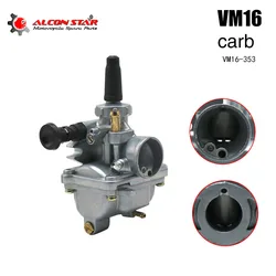 Aclonstar VM16 Carburetor For Mikuni Carburetor VM16 16mm For Aprilia For 50cc 70cc 90cc 110cc Pit Dirt Bikes Carburador