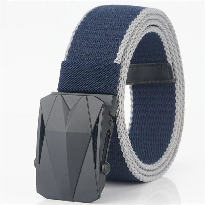 

FLYING ART 3.8cm wide tactical casual canvas belt alloy quick release youth jeans cotton belt
