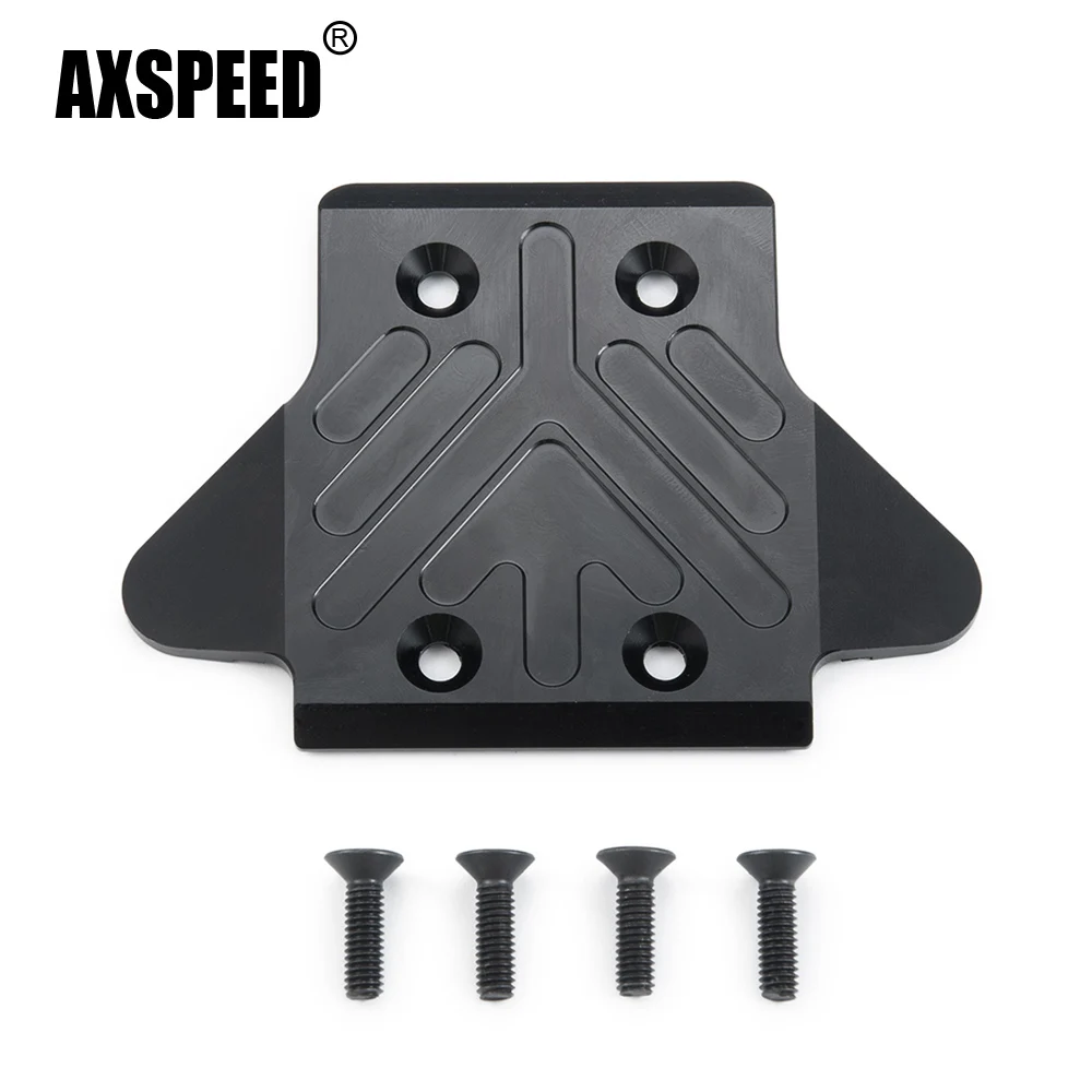 AXSPEED-Placa de cubierta protectora inferior de eje trasero de Metal para coche de control remoto, piezas de actualización de camión, 1/8, KRATON TALION 6S