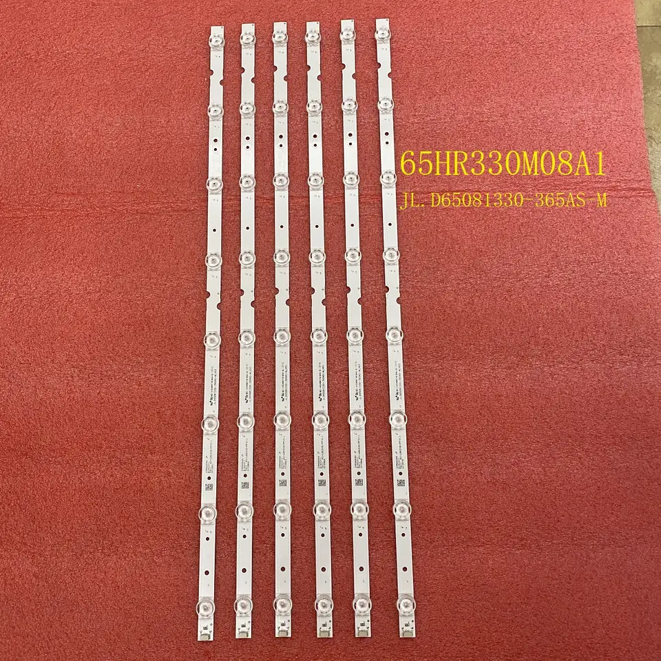 Kit 6 Barre Strip 8 Led Per Tv 65 Tcl 65S4Leaa / 65Ud6306 / 65V2