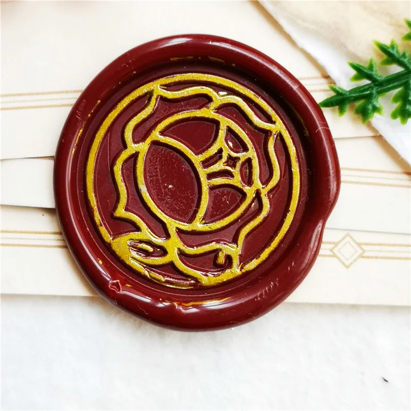 UTENA ROSE SIGNET Wax Seal Stamp / Wedding Party / Birthday Invitation Stamp / Letter Envelope Seal / Wax Stamp & Stick Set