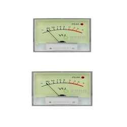 2 sztuki TN-65 wysokiej precyzji miernik VU miernik poziomu Audio miernik moc dźwięku DB wzmacniacz miernik ciśnienia dźwięku z podświetleniem