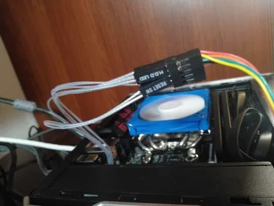 10pin Geïntegreerde Jumper Verlengkabel Connector Verzilverd Draad Moederbord Boot Aansluitkabel Boot Jumper