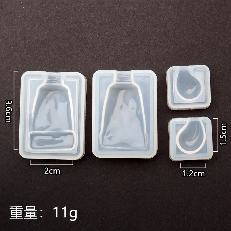 Abrasives Epoxy Resin Mold Jewelry Pigment Toothpaste Epoxy Mold Handmade Making Silicone molds for crafts for resin art diy