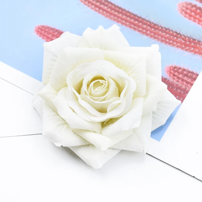 30/50 Stück künstliche Blumen für Zuhause, Raumdekoration, Hochzeit, Brautaccessoires, Ausverkauf, DIY-Geschenke, Boxen, Sammelalbum, Braut-Brosche – Detail 14