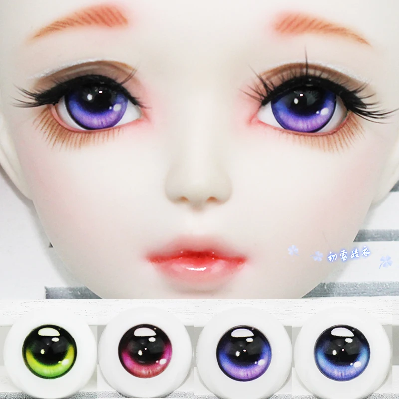 1/8 1/6 1/4 1/3 BJD Accessories doll Hemispherical eyeball Cartoon eye for BJD/SD,not include doll head and other E2551