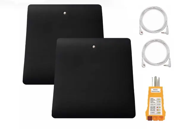 Earthed Chair mat kit seat mat with the grounding cord 2sets  relax nature wellness