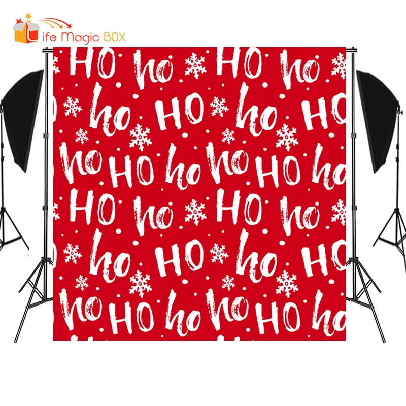 LIFE MAGIC BOX-خلفيات تصوير الكريسماس ، خلفية وردية ، كشك تصوير من الفينيل ، الشتاء