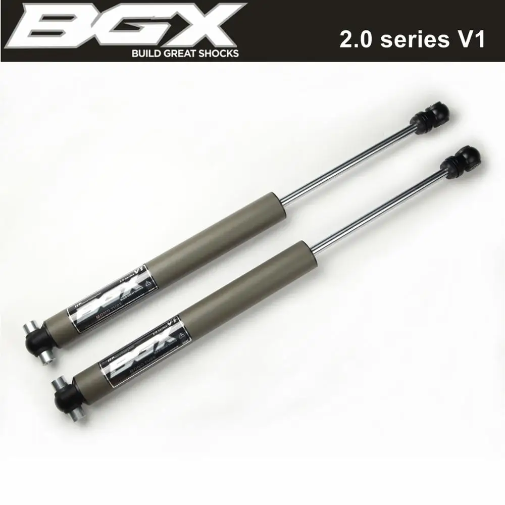 BGX MonoTube /IFP 2.0 Series Front Shocks for 18-19 J-eep W-rangler JL 0-1.5