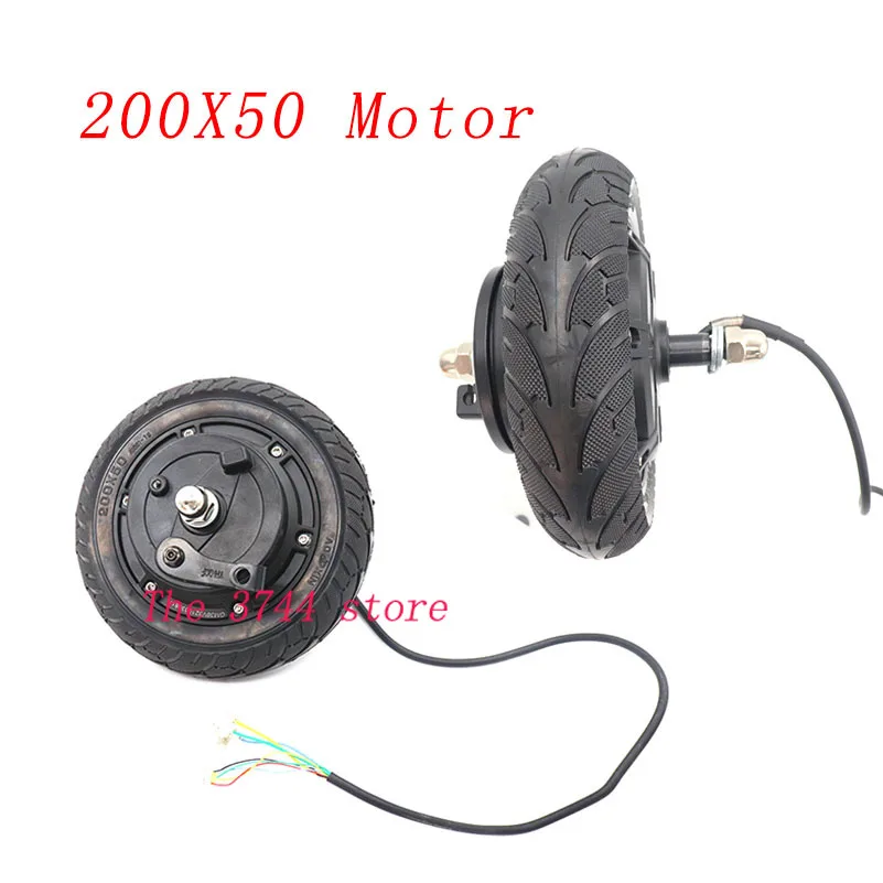 

24V 36V 48V 350W motor electric scooter wheel 8inch 200x50 engine for scooter/ebike