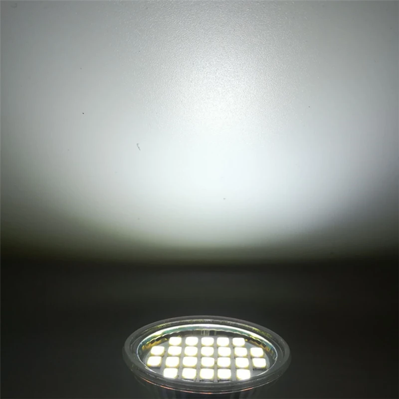 MR11 GU4 żarówka Led 12V 3W 3528SMD lampa LED reflektor ciepły biały/zimny biały szklany korpus żarówka Led do lamp sufitowych