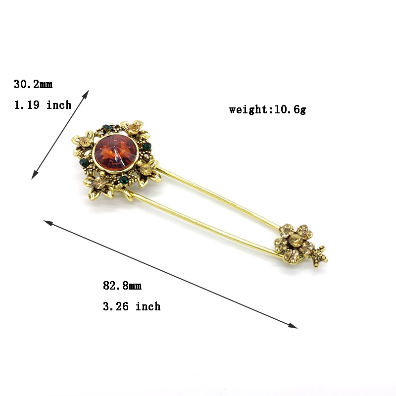 PD BROOCH Fashion High-end Retro Silk Scarf Pin High-quality Brooch Wholesale Enamel Pin Brooch Jewelry Brooches for Women