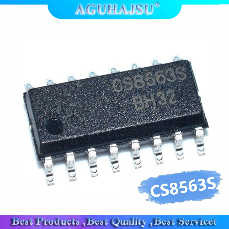 5PCS CS8563S 4.5W Audio Amplifier Class D Amplifier IC Chip CS8563  sop16