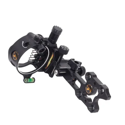 New Archery 5/7pin Bow Sight Compound Bow Camo Sights Aluminum Adjustable Bow Sight Hunting Accessories