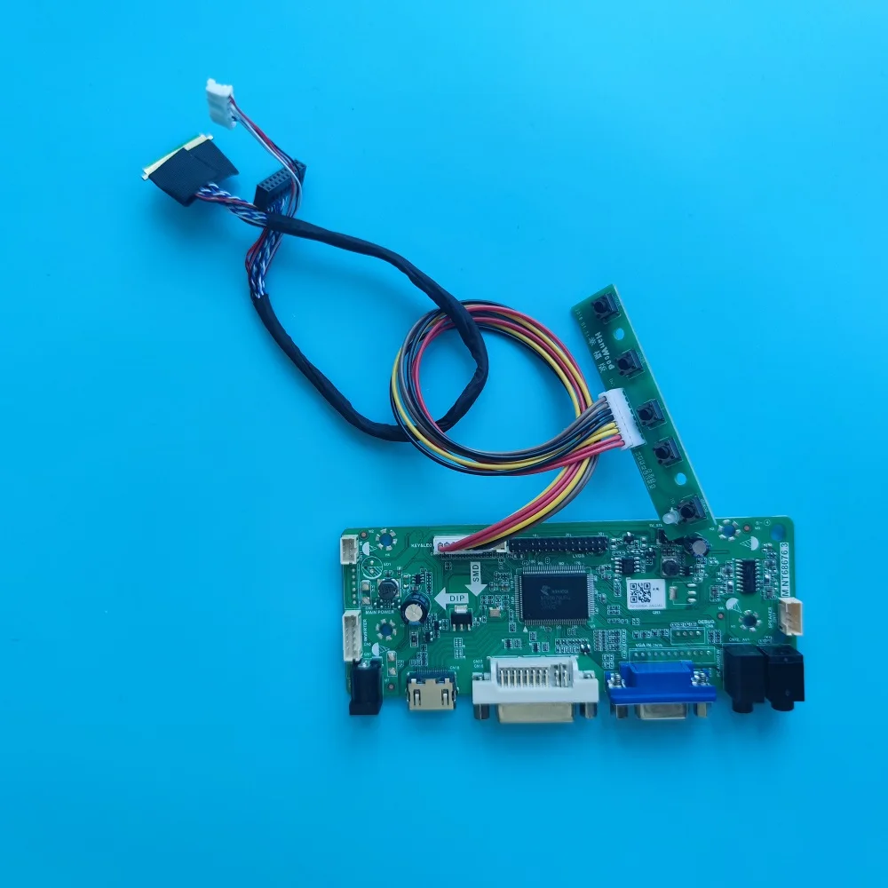 

Work For HSD100IFW1 HSD100IFW1-A00 1024×600 30pin 10" LCD Screen LED panel HDMI-compatible VGA DVI Controller Board display kit