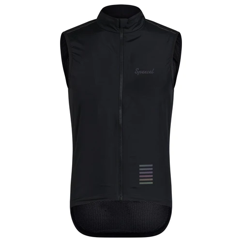 SPEXCEL NUEVO PRO TEAM CYCLING WINDPROOF BIKE VEST LIGHTWEIGHT Ciclismo Gilet Italia mítis tela de malla en la espalda bolsillo con cremallera