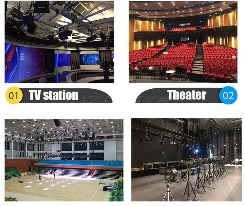 Lampes de tournage professionnelles 60W, Kit d'éclairage continu pour Studio Photo