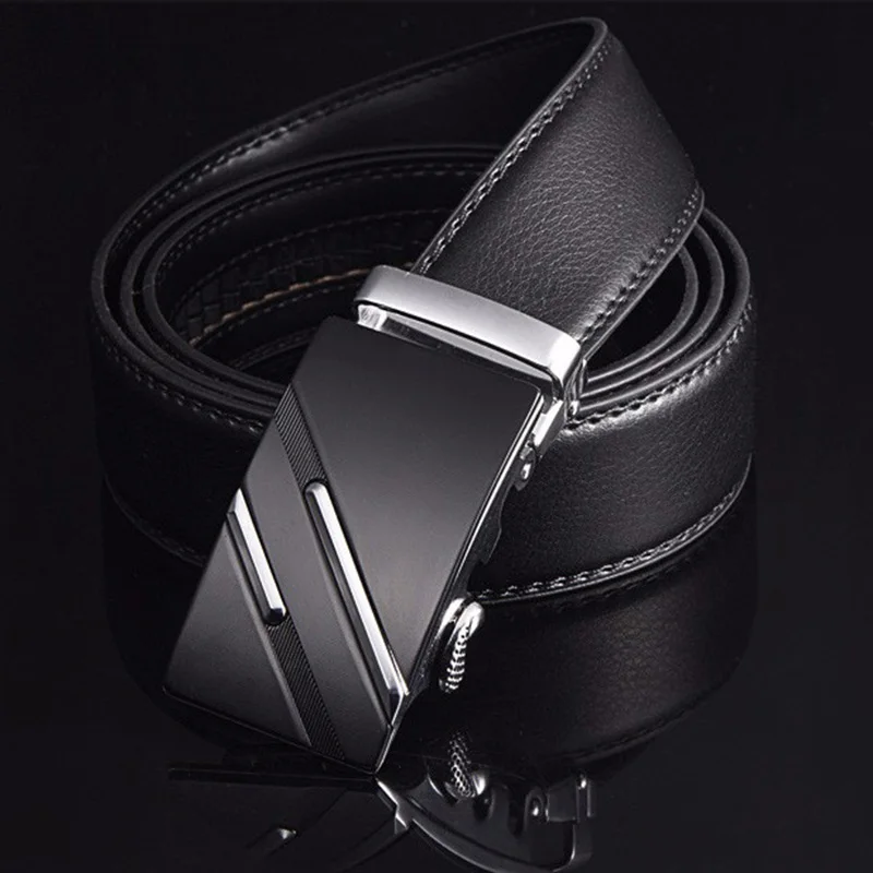 New Famous Brand Belt New Male Designer Automatic Buckle Leather Men Belt 3.5cm Luxury Belts for Men Ceinture Homme men\'s Belts