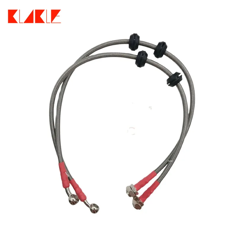 KLAKLE Designer Brake System Automobile Part Brake Line Stainless steel Brake Hose 65CM Length For Mercedes Benz W213