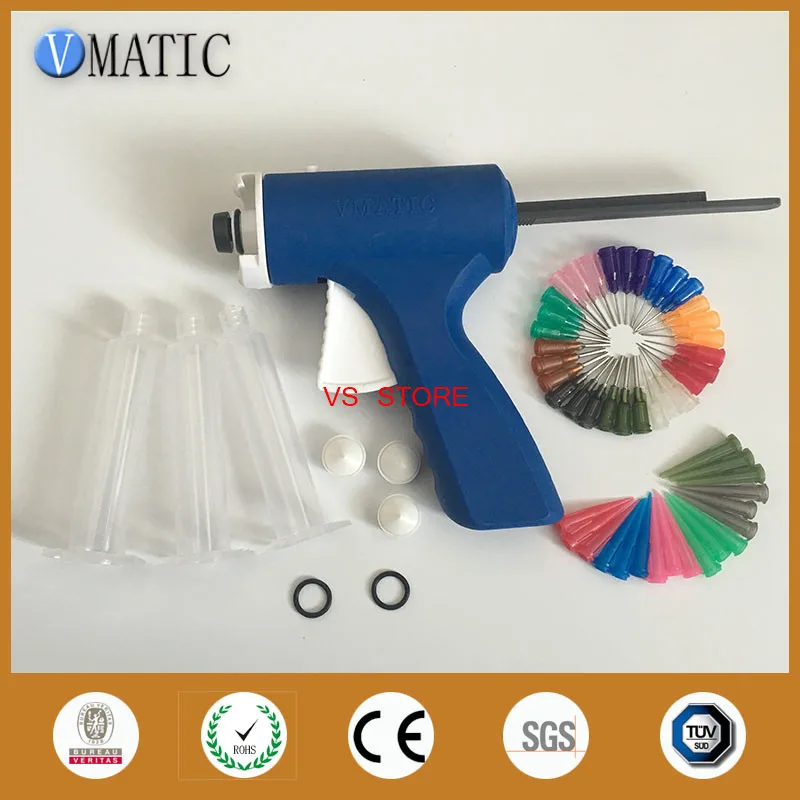 

Free Shipping Quality Assurance 10 Cc / Ml Caulk Syringe Gun With Needles