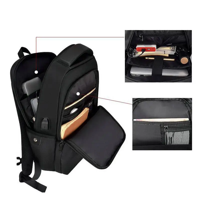 New PC Bag Backpack Computer Bag Laptop Bag Knapsack 13.3 14.1 15 15. 17.3 Inch SJ01