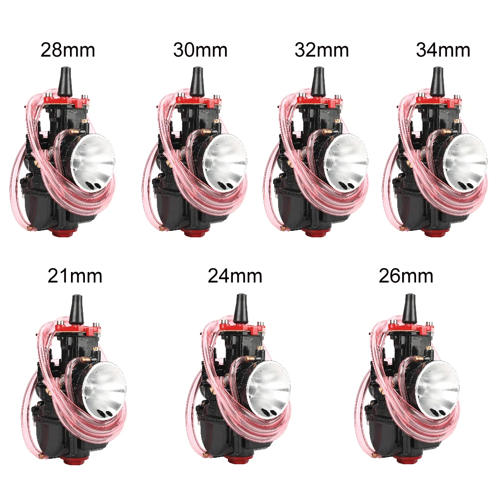 21 24 26 28 30 32 34mm Universal Carburetor For Mikuni Maikuni PWK Carburetor Parts Scooters With Power Jet Motorcycle ATV